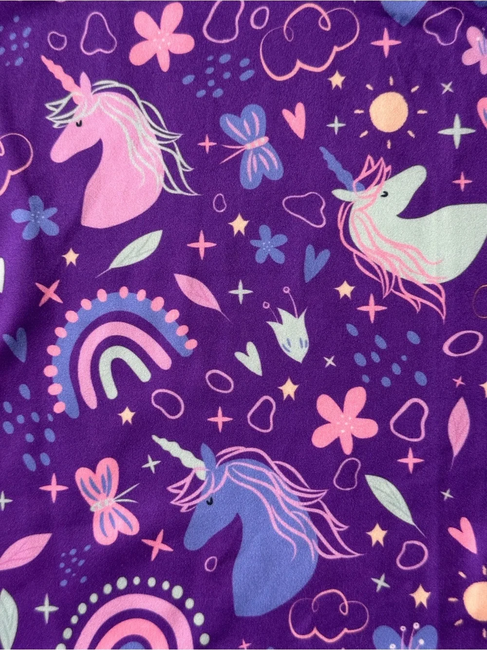 NEW Wellie Kate Unicorn Full Length Maxi Dress size 12-18 Months